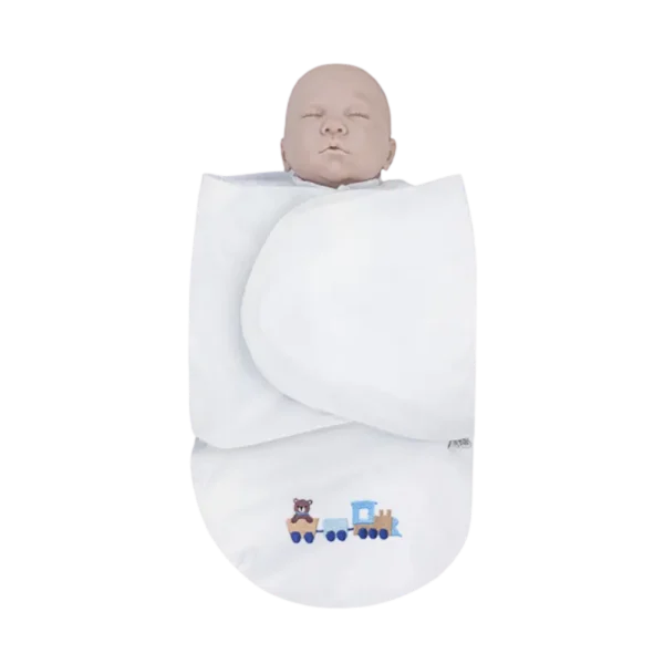 Swaddle Soft Trem Bordado